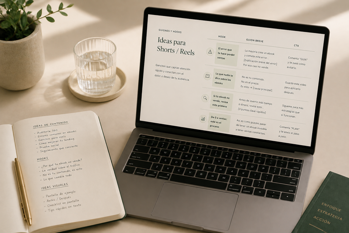 Copy, hooks y guiones