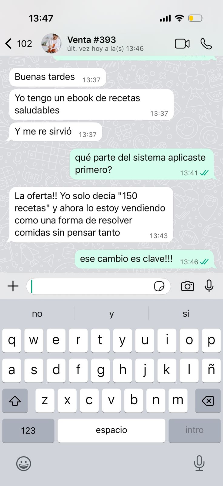 Captura de feedback o prueba social